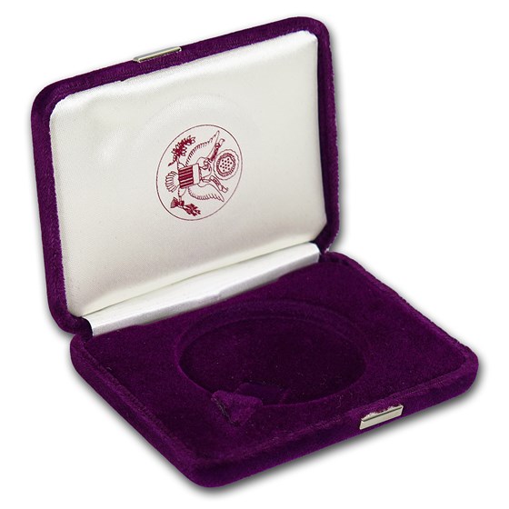 OGP - Silver American Eagle Proof (Empty Purple Box 1986-1993) OGP - Silver American Eagle Proof (Empty Purple Box 1986-1993)